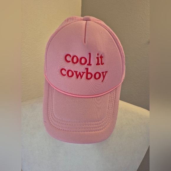 Hot Women Cool It Cowboy Funny Trucker Hat Summer Party Gift Unisex Baseball Cap - Picture 1 of 4